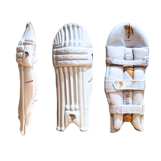 Ares Sports Cricket Batting Pads White