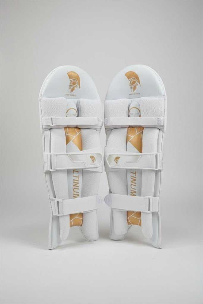 Ares Sports Cricket Batting Pads White