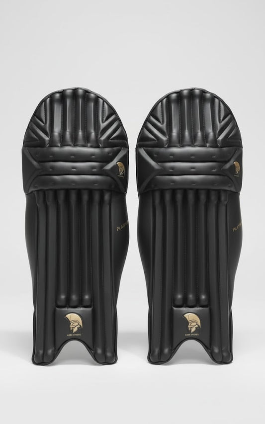 Ares Sports Cricket Batting Pads - Black